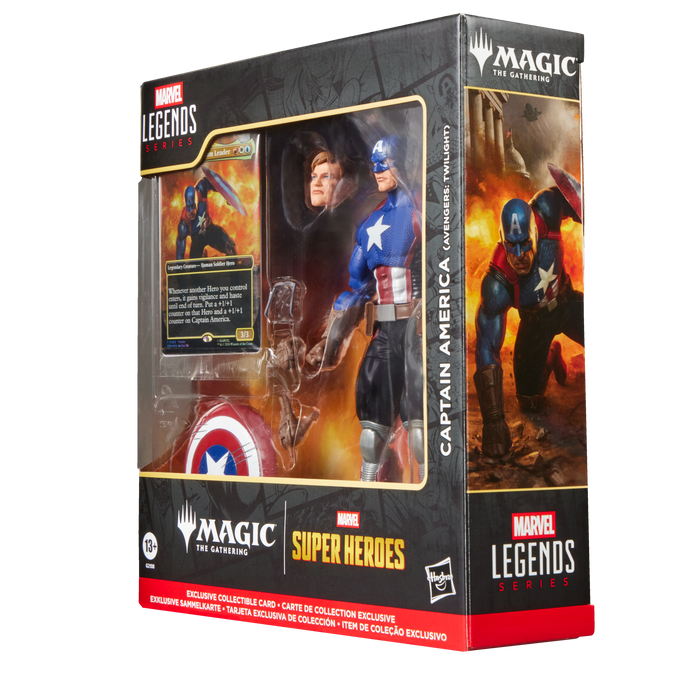 Marvel Legends Series: Magic The Gathering Super Heroes - Capitan America