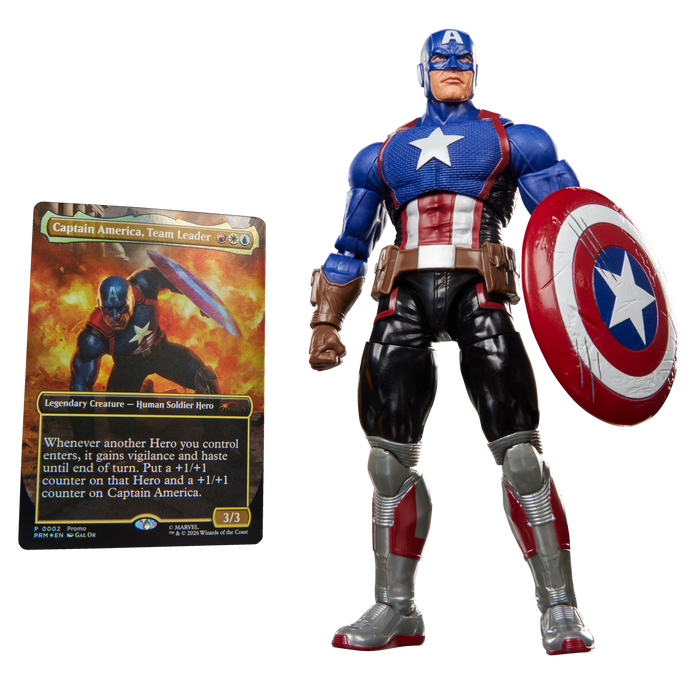 Marvel Legends Series: Magic The Gathering Super Heroes - Capitan America