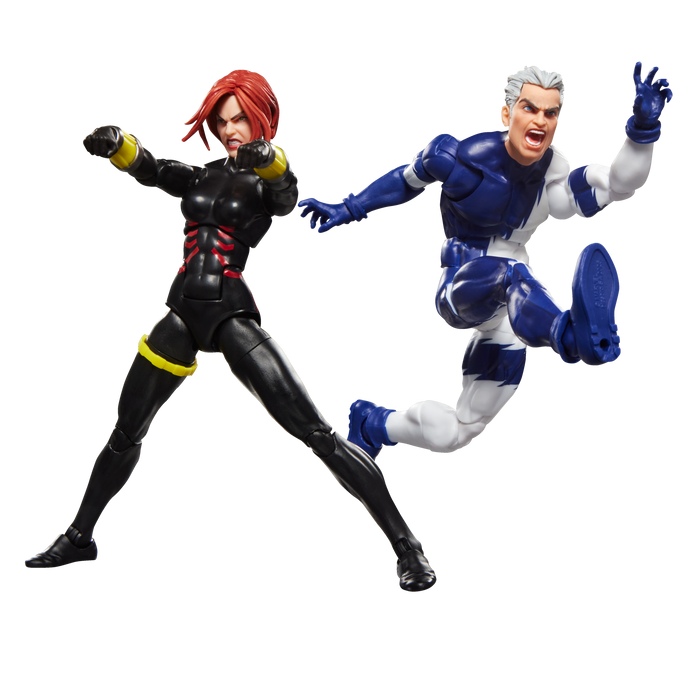 Marvel Legends Series: The Avengers Earths Mightiest Heroes - Black Widow Y Quicksilver 2 Pack