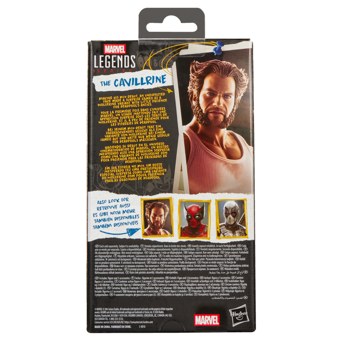 Marvel Legends Series: Deadpool Y Wolverine - Cavillrine