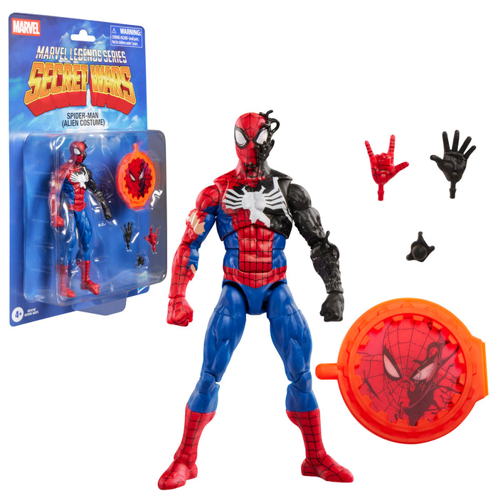 Marvel Legends Series Retro: Secret Wars - Spider-Man Alien Costume