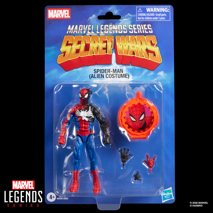 Marvel Legends Series Retro: Secret Wars - Spider-Man Alien Costume