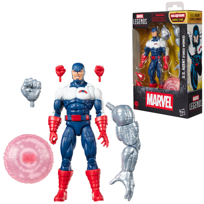 Marvel Legends Series Baf Box: Comics Force Works - Agente Us