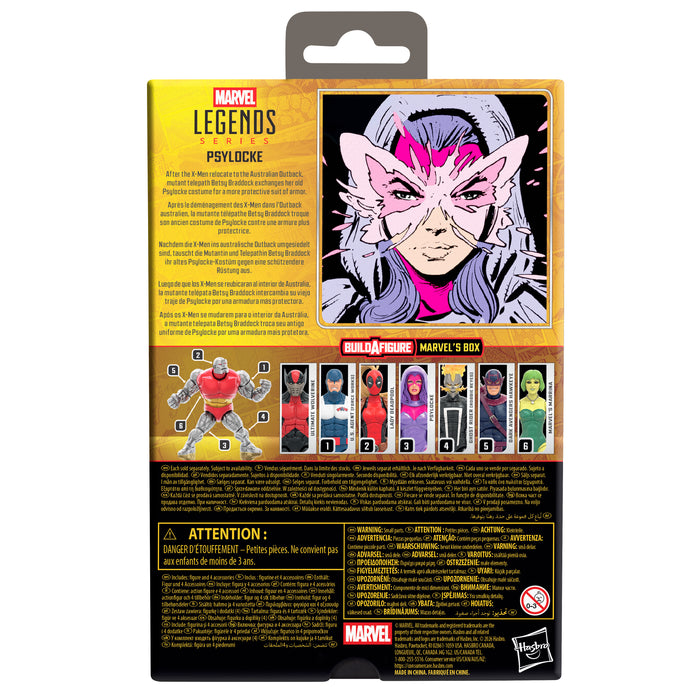 Marvel Legends Series Baf Box: Comics X-Men - Psylocke