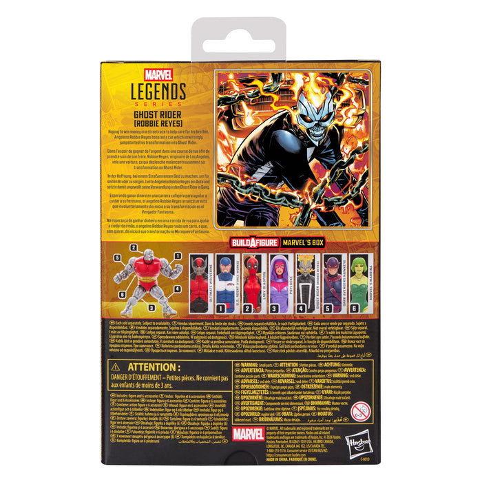Marvel Legends Series Baf Box: Comics Ghost Rider Robbie Reyes - Ghost Rider