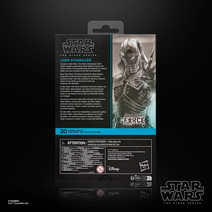 Star Wars The Black Series Gamin Greats: The Force Unleashed - Lord Starkiller Deluxe