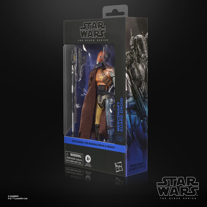 Star Wars The Black Series: The Mandalorian Y Grogu - Droide De Guardia Mercenario