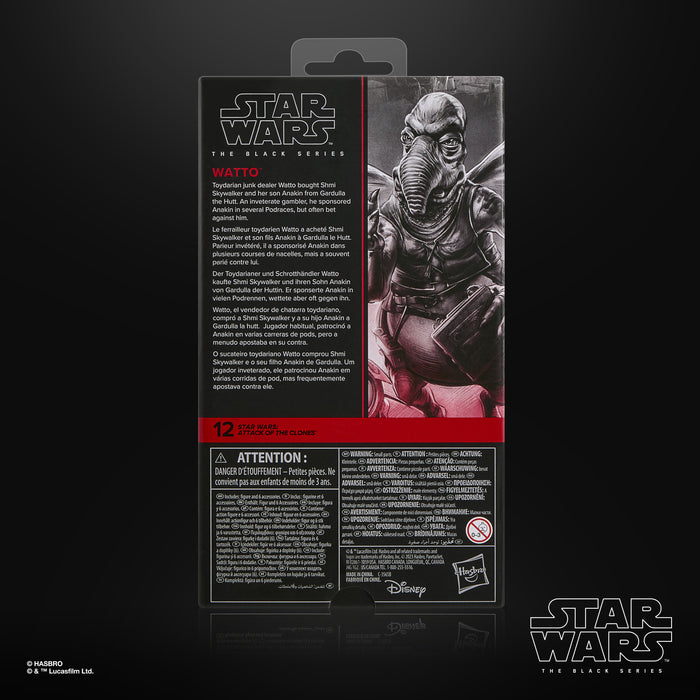 Star Wars The Black Series: Attack Of The Clones - Watto
