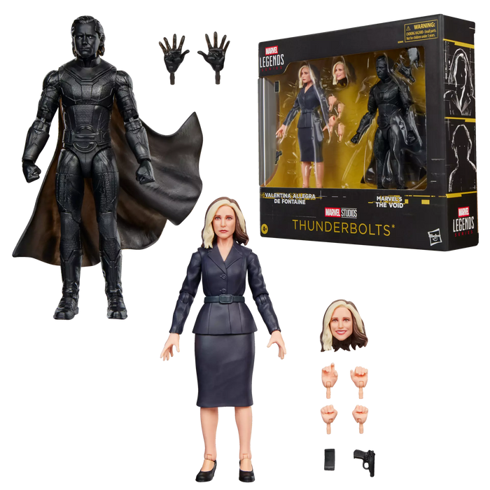 Marvel Legends Series: Thunderbolts - The Void Y Valentina Allegra De Fontaine 2 Pack