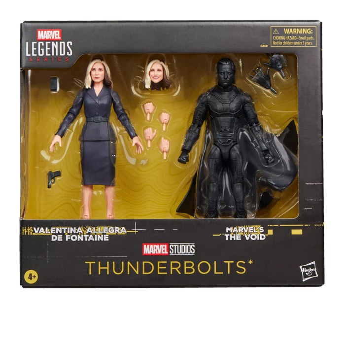Marvel Legends Series: Thunderbolts - The Void Y Valentina Allegra De Fontaine 2 Pack