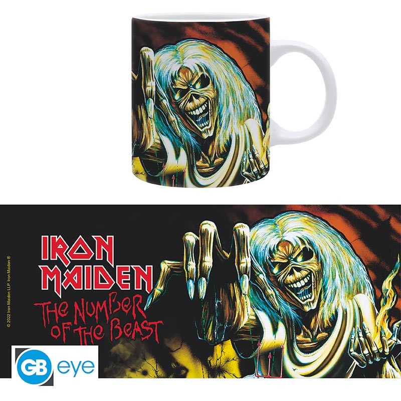 ABYStyle Taza De Ceramica: Iron Maiden - The Number Of The Beast 320 ml