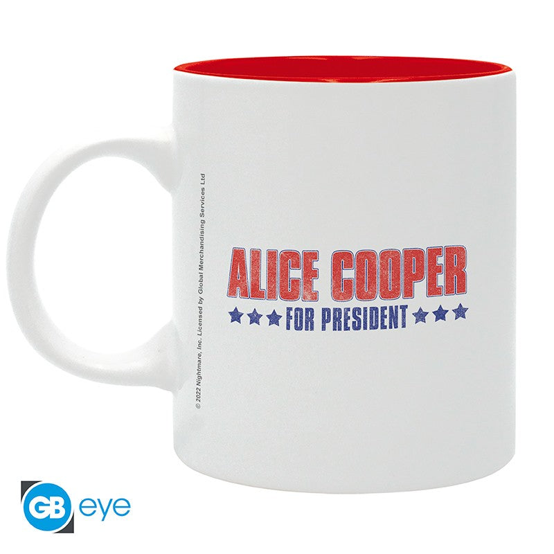 ABYStyle Taza de Ceramica: Alice Cooper - Cooper President 320 ml