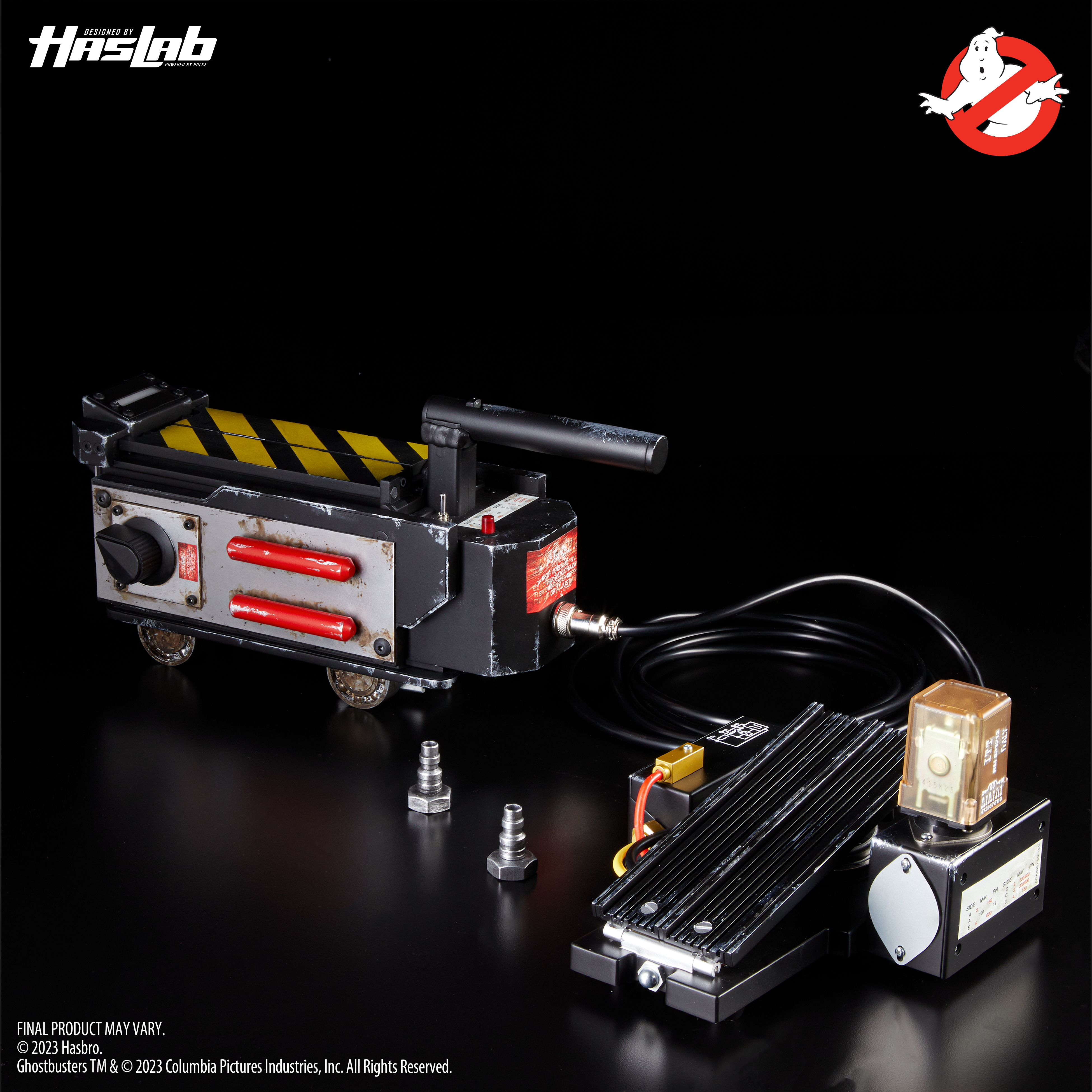 Ghostbusters Plasma Series: Trampa Fantasma Y Medidor P.K.E. Exclusivo Haslab