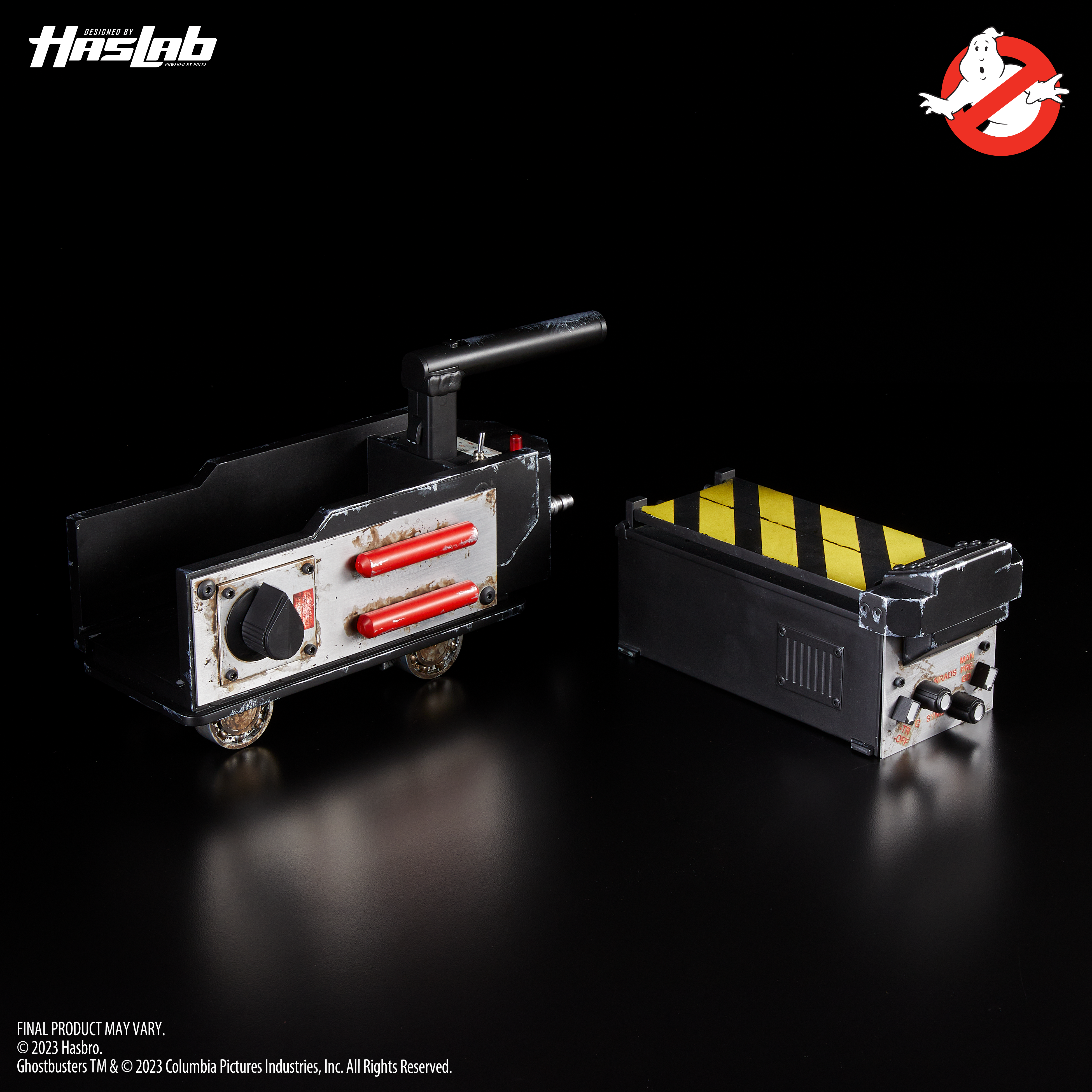 Ghostbusters Plasma Series: Trampa Fantasma Y Medidor P.K.E. Exclusivo Haslab