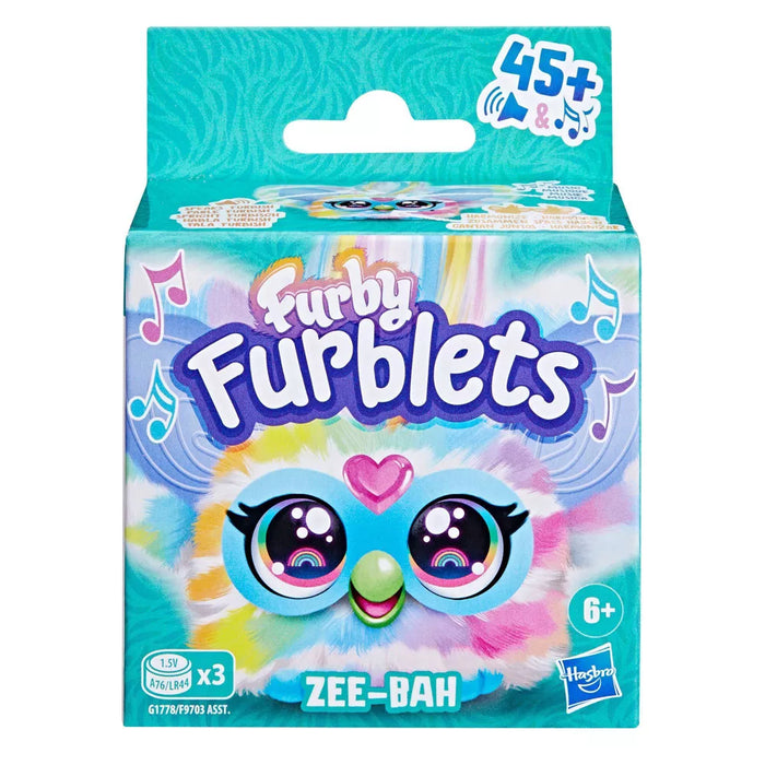 Furby Furblets: Zee-Bah Cebra Peluche Interactivo