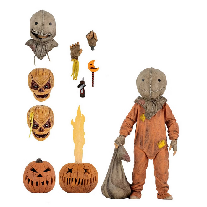 NECA Figura de Accion Vestida: Trick r Treat - Sam 7 Pulgadas