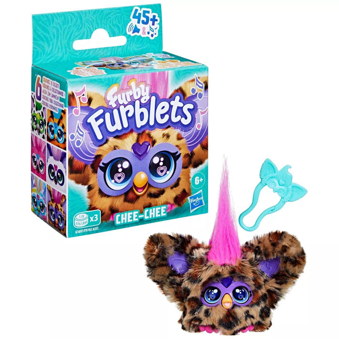 Furby Furblets: Chee-Chee Guepardo Peluche Interactivo