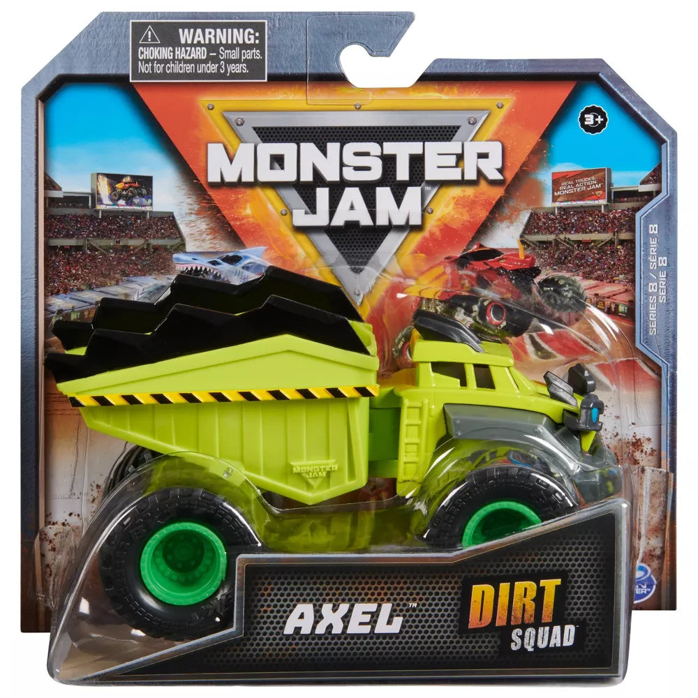 Monster Jam: Excavadoras 1/64 - Escuadron Axel