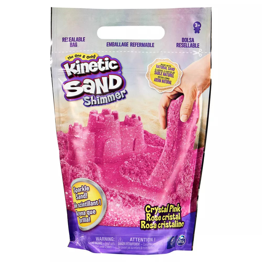 Kinetic Sand: Bolsa Arena Rosa Brillante 1 Kg
