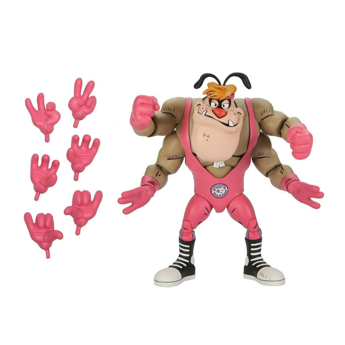 NECA Figura de Accion: TMNT Tortugas Ninja Archie Comics - Cryin Houn Deluxe 7 Pulgadas