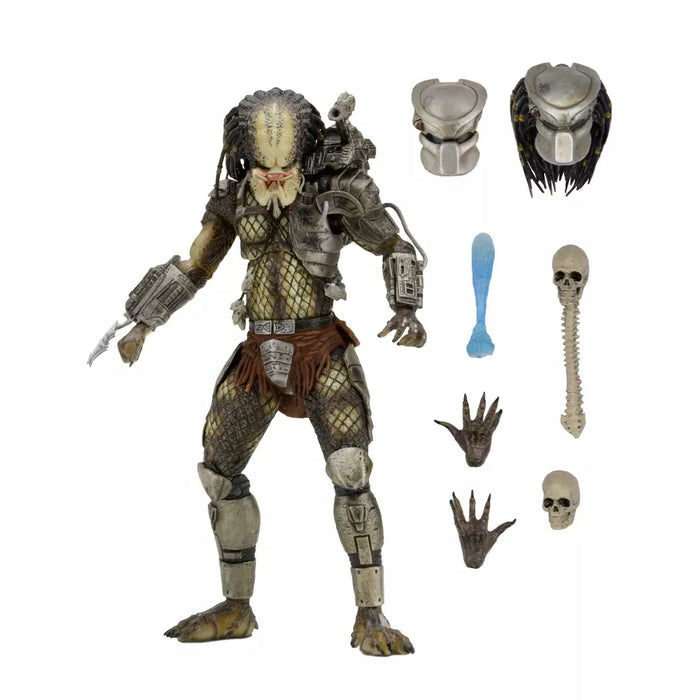 NECA Figura de Accion Ultimate: Depredador - Cazador de la Jungla 7 Pulgadas