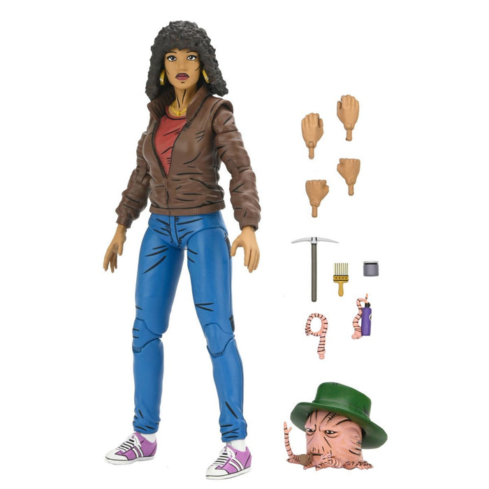 NECA Figura de Accion: TMNT Tortugas Ninja Mirage Comics - April O Neil 7 Pulgadas