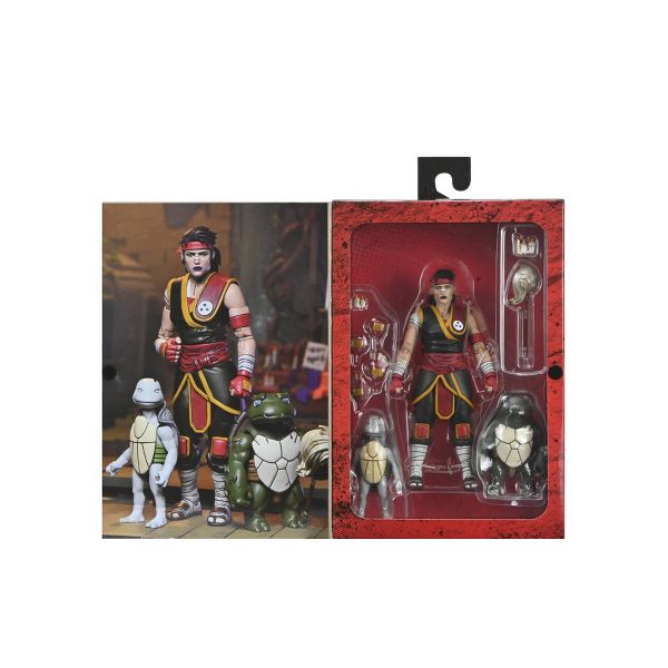 NECA Figura de Accion: TMNT Tortugas Ninja The Last Ronin The Lost Years - Casey Marie con Baby Odyn y Uno 7 Pulgadas