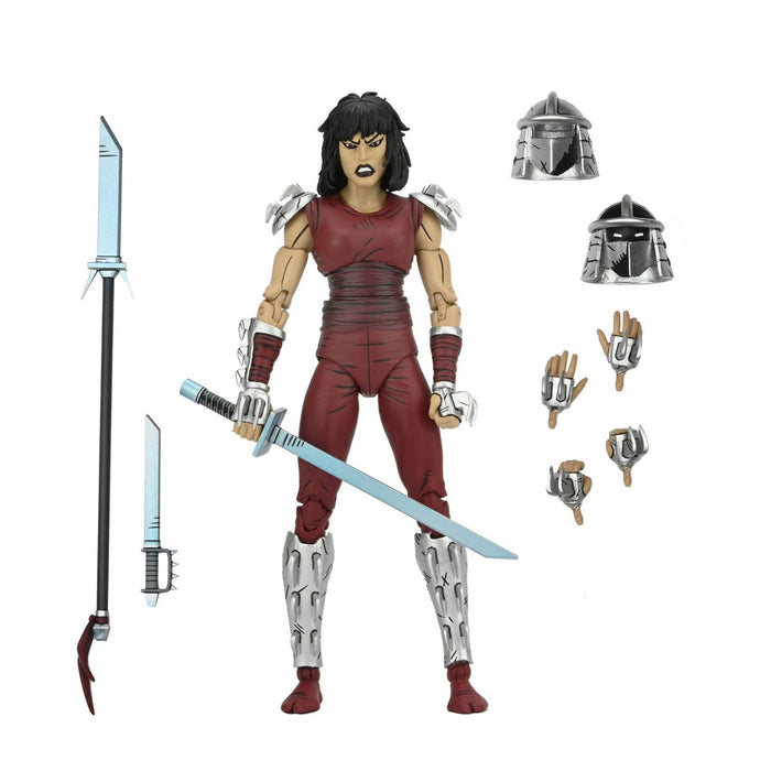 NECA Figura de Accion: TMNT Tortugas Ninja Mirage Comics - Karai como Shredder  7 Pulgadas