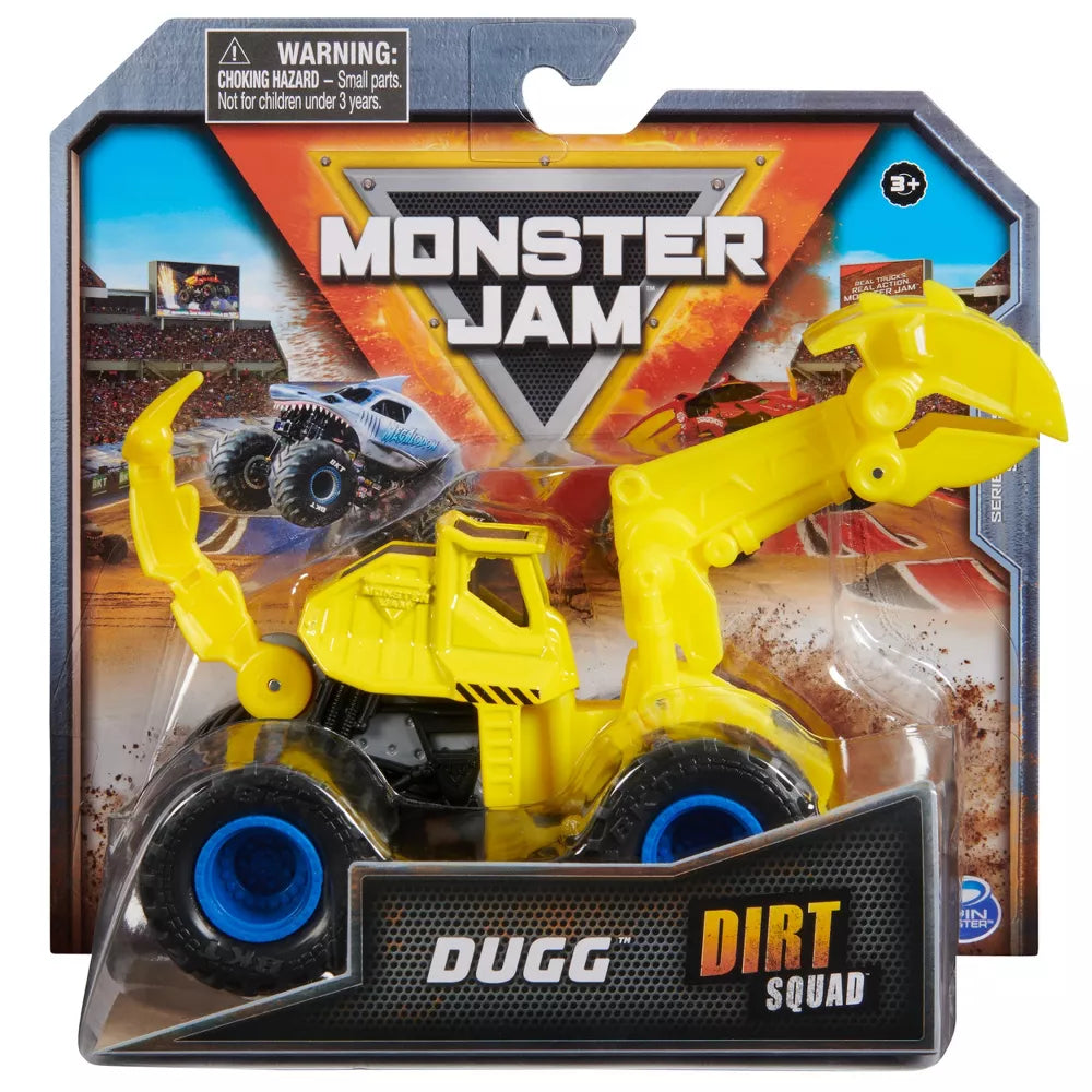 Monster Jam: Excavadoras 1/64 - Escuadron Dugg
