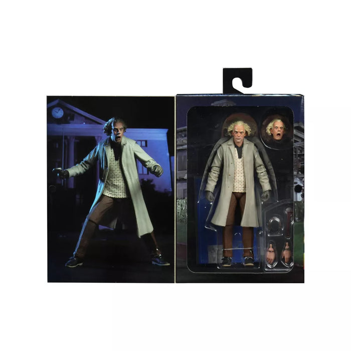 NECA Figura de Accion Ultimate: Volver Al Futuro - Doc Brown 7 Pulgadas