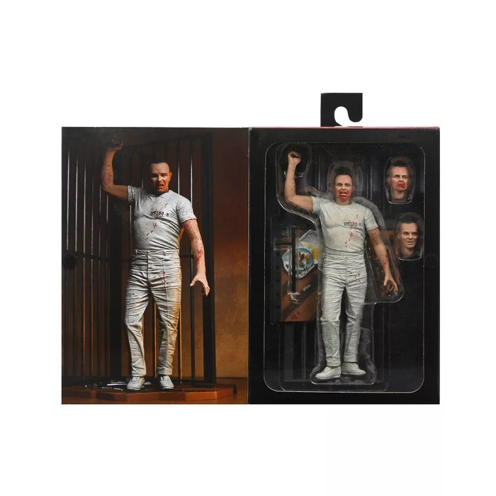 NECA Figura de Accion: El Silencio De Los Inocentes - Dr Hannibal Con Uniforme De Prision 7 Pulgadas