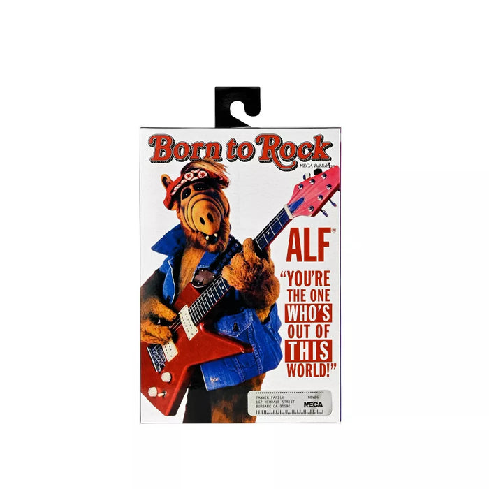 NECA Figura de Accion Ultimate: Alf - Born to Rock Alf 7 Pulgadas 7 Pulgadas