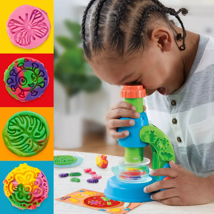 Play Doh: Set Microscopio Luminoso