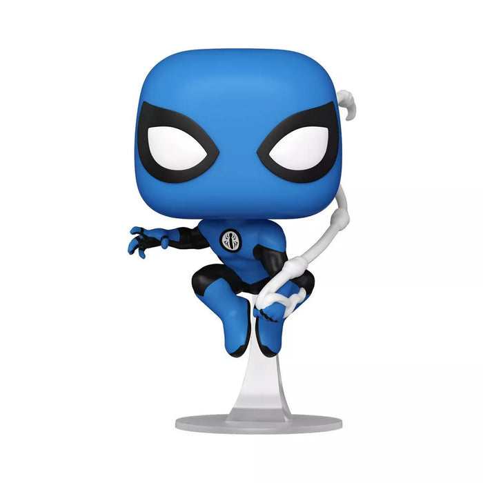 Funko Pop Marvel: Los 4 Fantasticos - Spider-Man Traje Azul Exclusivo