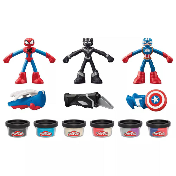 Play Doh: Marvel Hero Adventure - Set De Superheroes 3 Pack