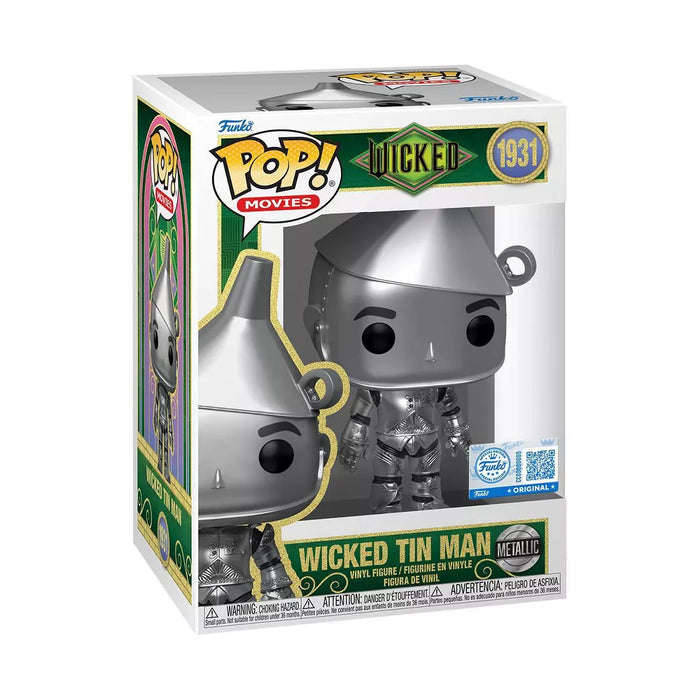 Funko Pop Movies: Wicked Parte 2 - Hombre de Hojalata Metalico Exclusivo