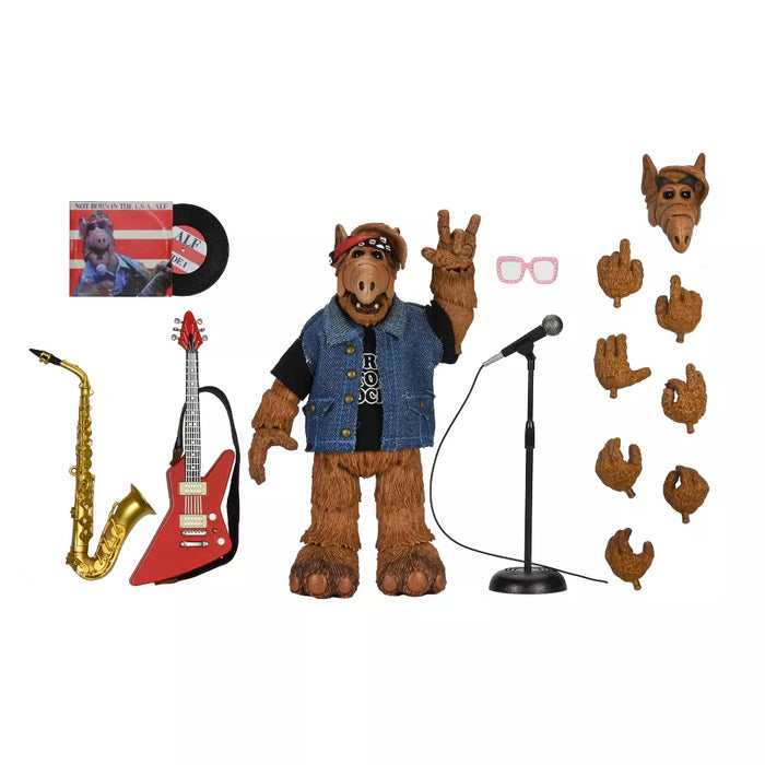 NECA Figura de Accion Ultimate: Alf - Born to Rock Alf 7 Pulgadas 7 Pulgadas
