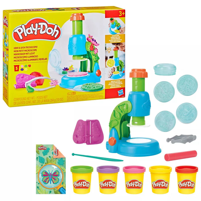 Play Doh: Set Microscopio Luminoso