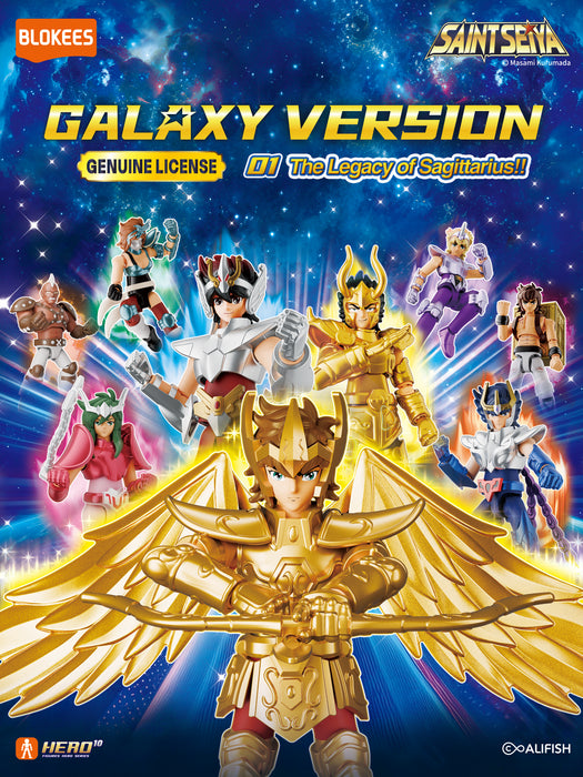 Blokees Saint Seiya Galaxy Series: 01 The Legacy of Sagittarius Unitario 75001