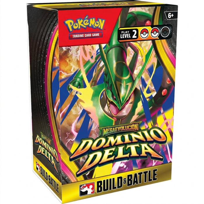 Pokemon TCG: Megaevolucion Dominio Delta - Build & Battle Box en Español 10-10436-106