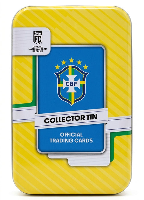 Topps Soccer: 2026 / 27 - Brazil Collector Tin BRCT2-CT1