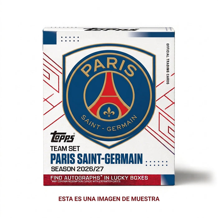 Topps Soccer: 2026-27 PSG Team Set