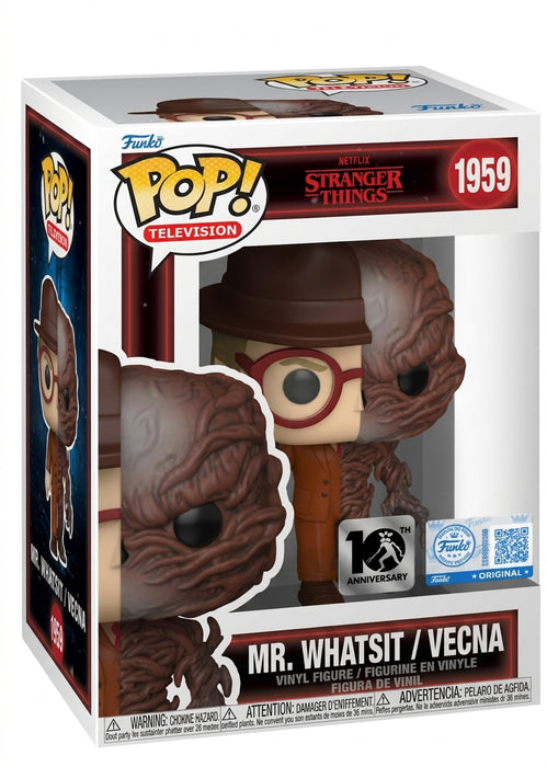 Funko Pop TV: Stranger Things - Mr Whatsit Split Vecna Exclusivo