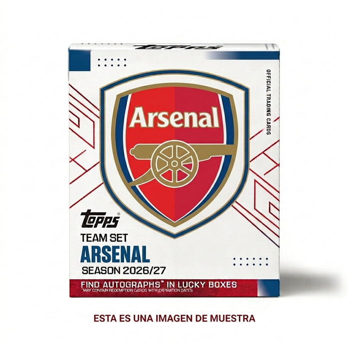 Topps Soccer: 2026-27 Arsenal Team Set