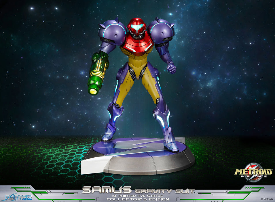 First 4 Figures: Metroid Prime - Samus Traje de Gravedad Coleccionista 10 Pulgadas