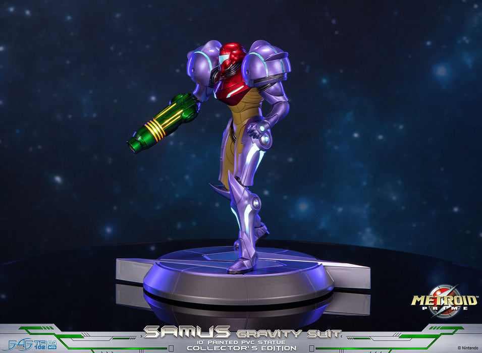 First 4 Figures: Metroid Prime - Samus Traje de Gravedad Coleccionista 10 Pulgadas