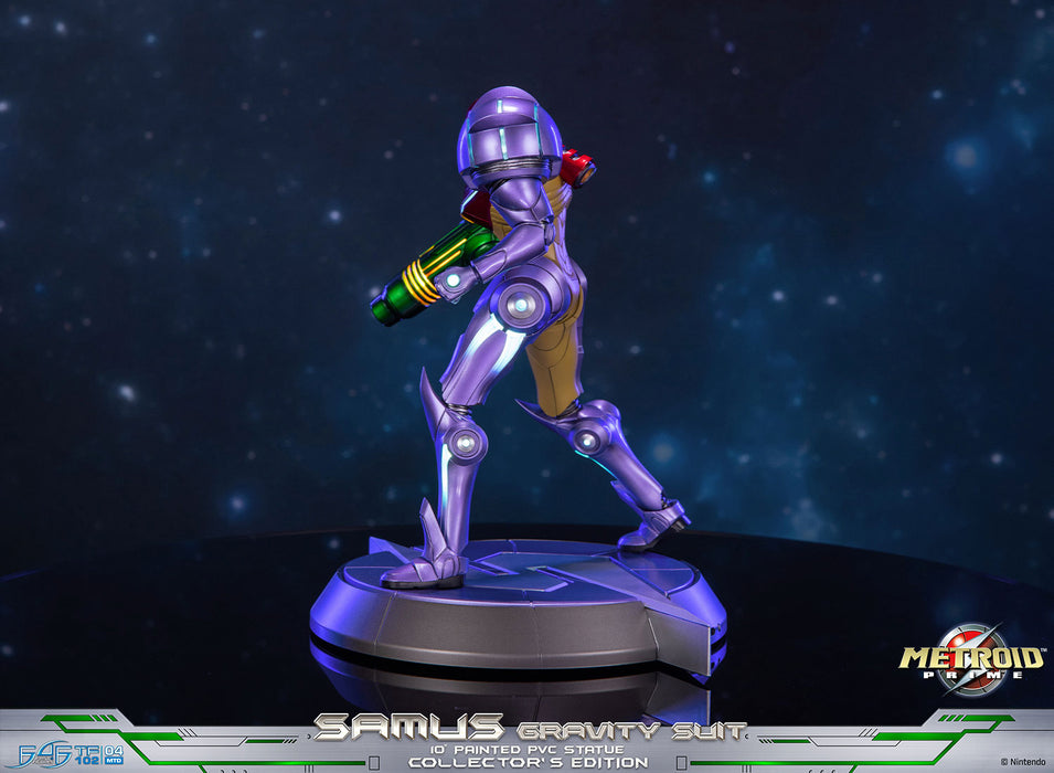 First 4 Figures: Metroid Prime - Samus Traje de Gravedad Coleccionista 10 Pulgadas