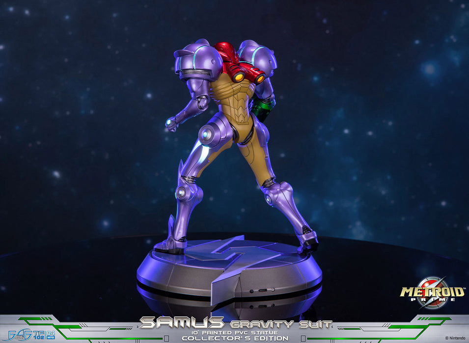 First 4 Figures: Metroid Prime - Samus Traje de Gravedad Coleccionista 10 Pulgadas