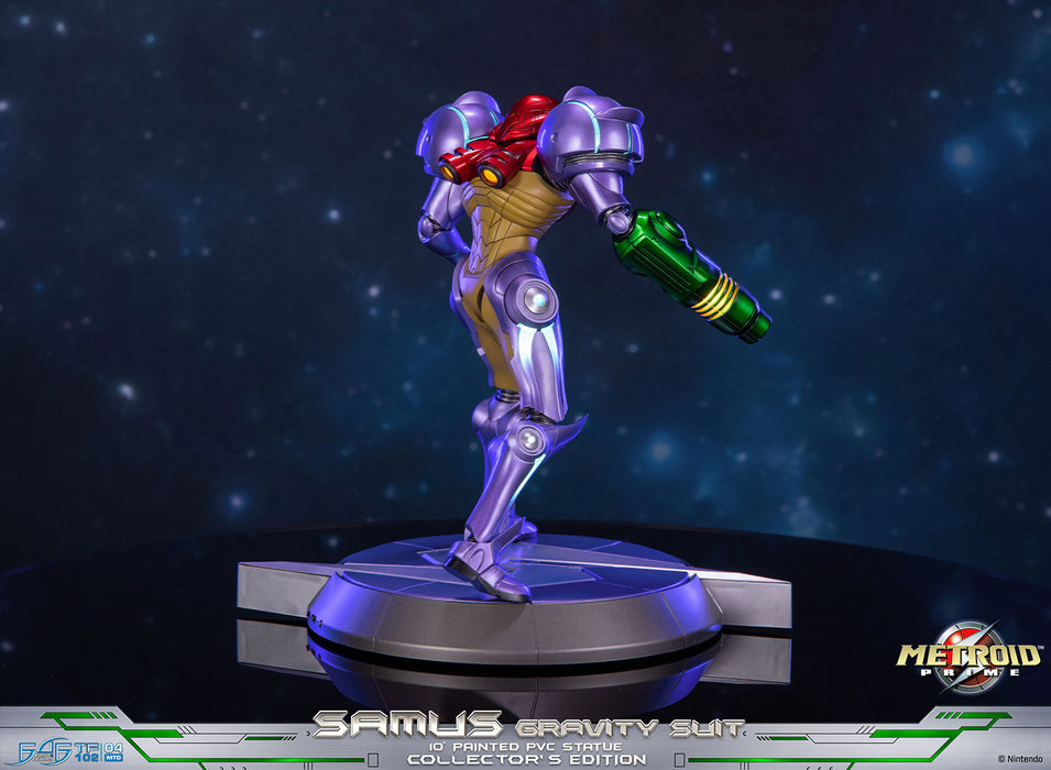 First 4 Figures: Metroid Prime - Samus Traje de Gravedad Coleccionista 10 Pulgadas
