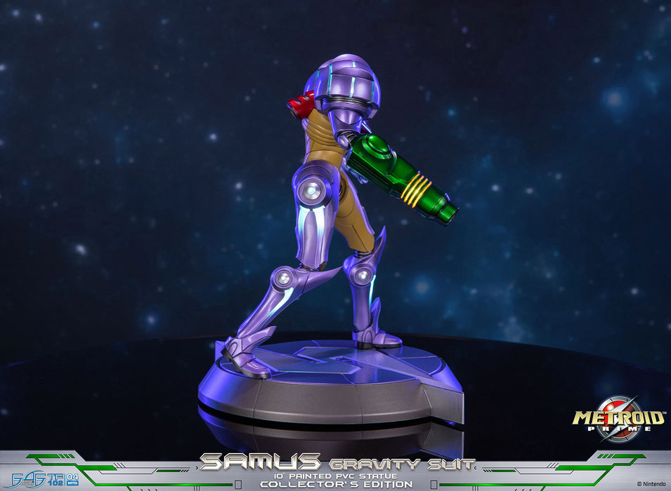 First 4 Figures: Metroid Prime - Samus Traje de Gravedad Coleccionista 10 Pulgadas